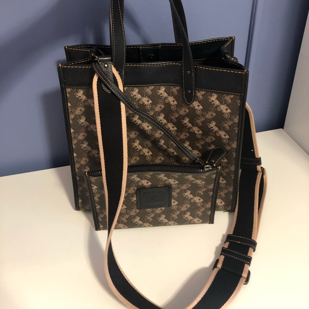 Coach small field tote